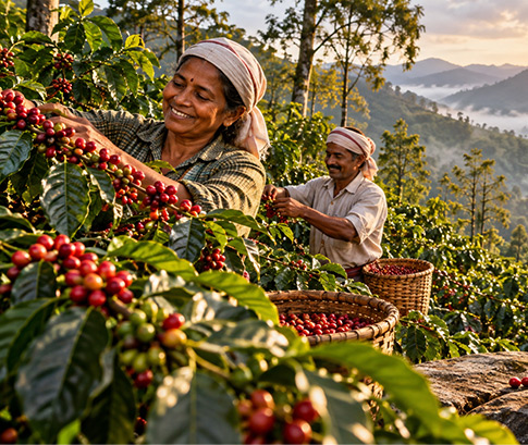 Coffee Cultivation and Branded Coffee Products
